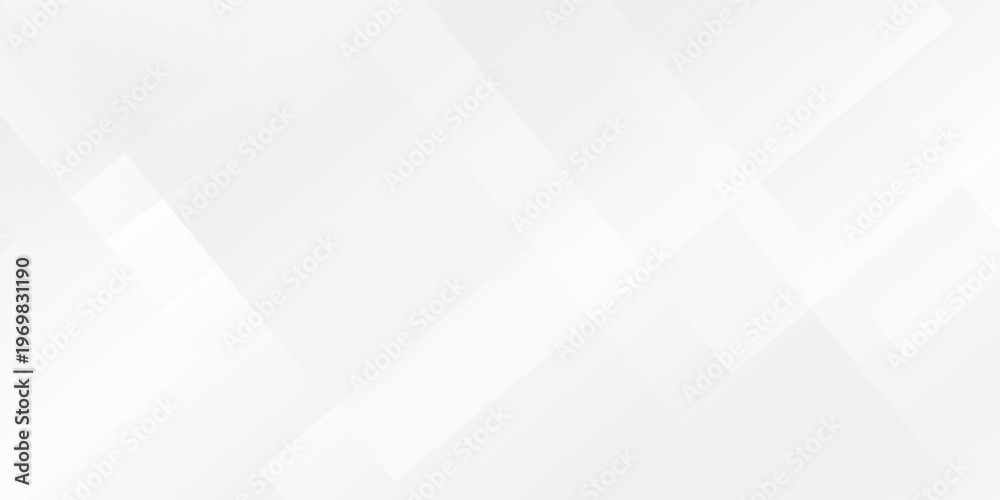 Fototapeta premium White abstract minimal transparent digital layout triangle web square texture background. vector diamond beautiful gradient square business geometric surface rectangle banner web template design.
