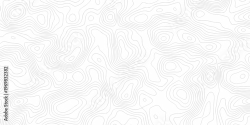 Minimal topography map area wallpaper. vector topo paper lines. Topographic contour lines grid map pattern. Geographic mountain relief. Contour hiking design.