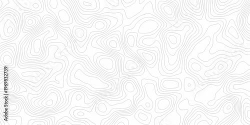 Minimal topography map area wallpaper. vector topo paper lines. Topographic contour lines grid map pattern. Geographic mountain relief. Contour hiking design.