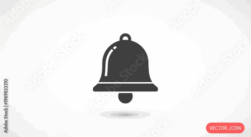 Alarm Bell Icon Symbol.