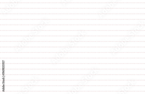 Seamless horizontal dotted line pattern background - gray medium dots on white