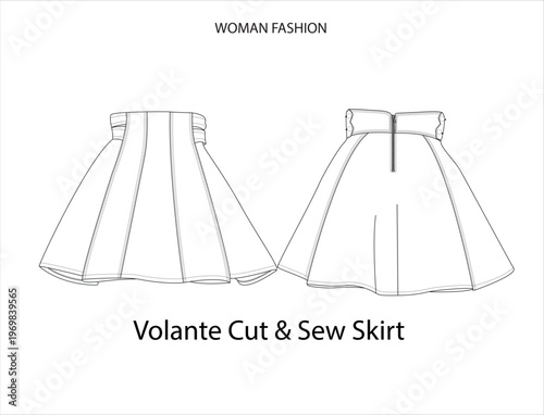 woman skirt collection