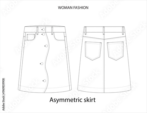 woman skirt collection