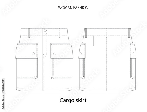 woman skirt collection