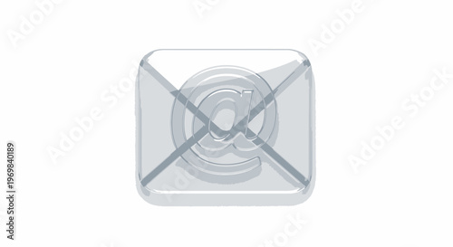 No email concept. Blocked email. Spam filter. Unsubscribe.