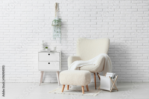 Interior of living room wit...