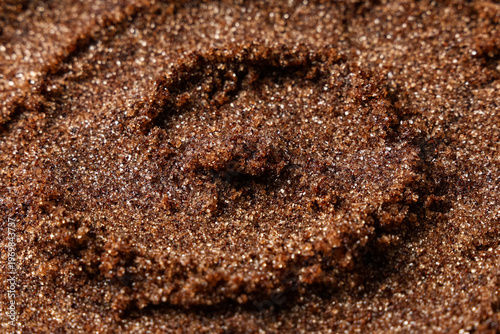Coffee body scrub as backgr...