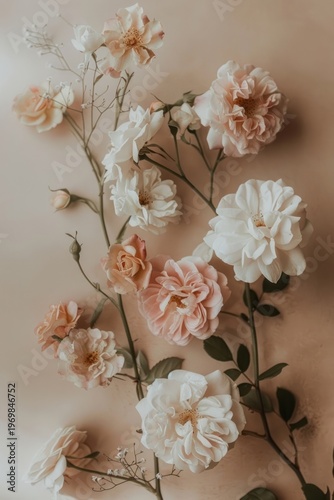 Elegant pastel floral arrangement