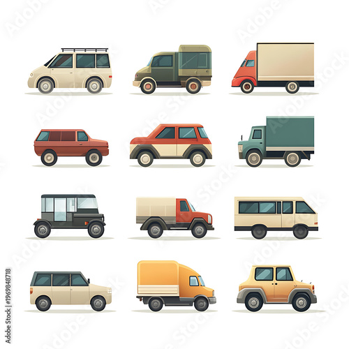 Elegant Transportation Icon Vector Design