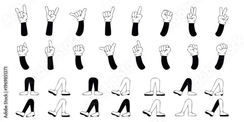 Seamless pattern vector illustration of hand prints and beer bottle icons for fashion clothing design.