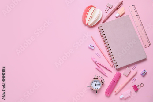 Different school stationery...