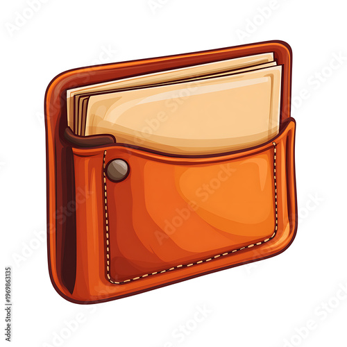 Financial Wallet Money Icon Graphic Design