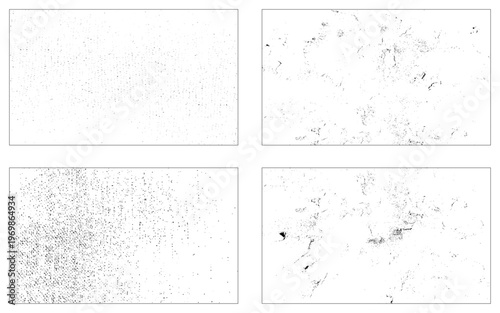 Rough Grunge Background Texture Pack. Grunge Overlay Texture Collection Set. 