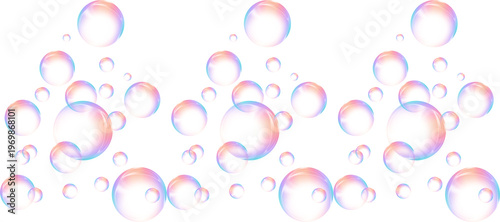 Fotografie Transparent colourfull bubbles Png  Bubble PNG