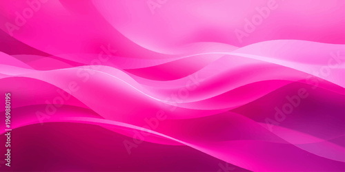 A smooth abstract pink background features flowing silk waves and soft satin textures in a violet motion design for a purple textile wallpaper backdrop