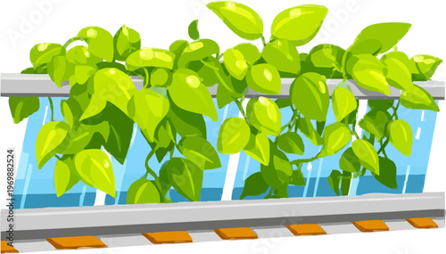 A flat vector illustration depicts a transparent noise-canceling sound barrier 