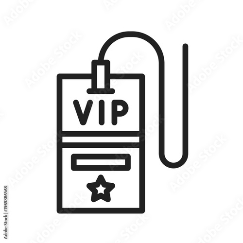 VIP Festival Pass Icon