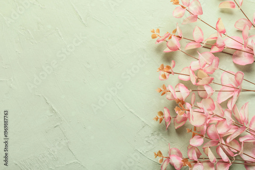 Artificial pink eucalyptus ...