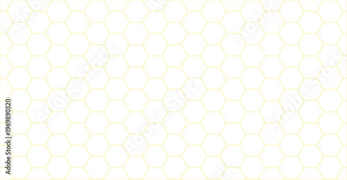 Abstract beehive honeycomb background with hexagon grid cells vector illustration.