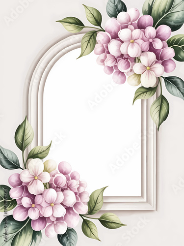 elegant floral wedding invitation template design, minimal watercolor wedding save the date card, modern botanical wedding invitation layout, Wedding cards, Floral wedding cards	
