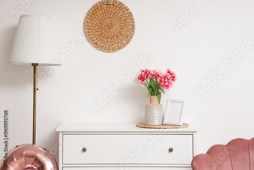 Vase with tulips for Women'...
