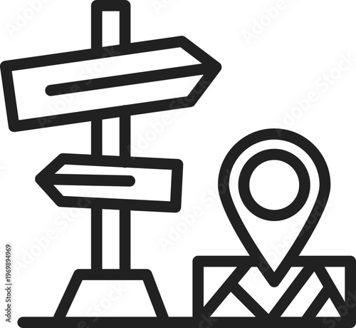 Location Scouting Map Icon