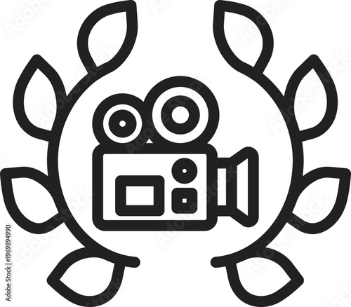 Film Festival Badge Icon