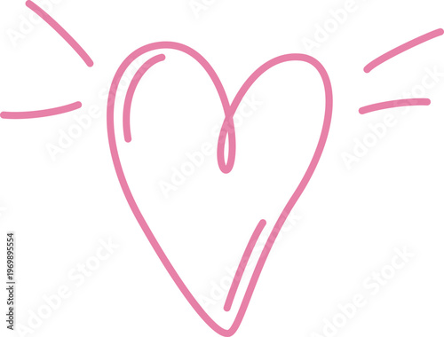 Scrible line doodle art decoration for scrap, imperfect design trend