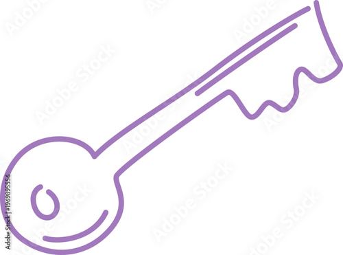 Scrible line doodle art decoration for scrap, imperfect design trend