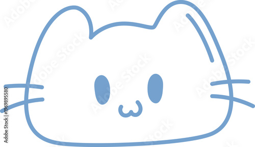 Scrible line doodle art decoration for scrap, imperfect design trend