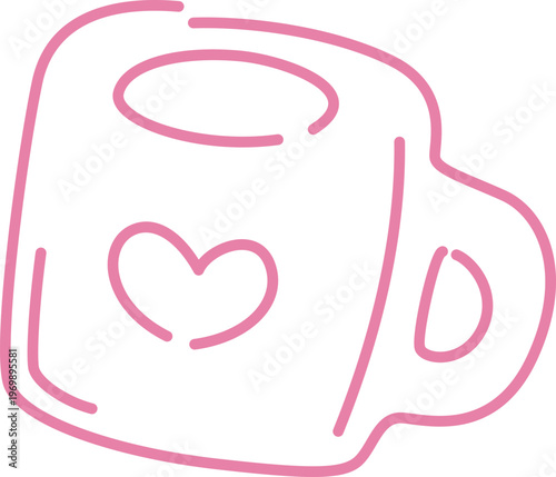 Scrible line doodle art decoration for scrap, imperfect design trend