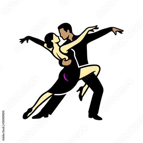 Cute Couple Doing Ramba Dance Move