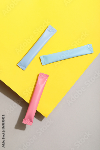 Collagen sticks with yellow...