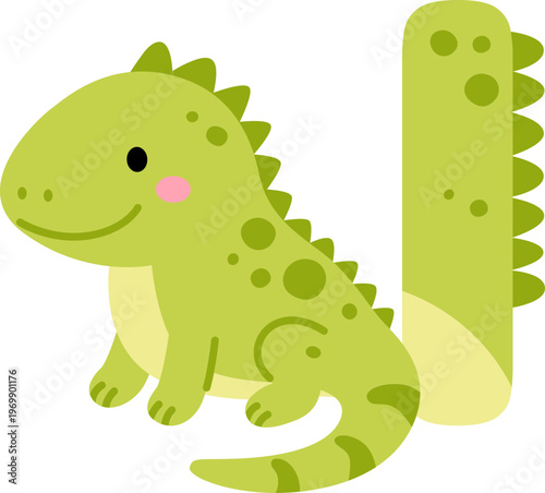 알파벳 I 이구아나