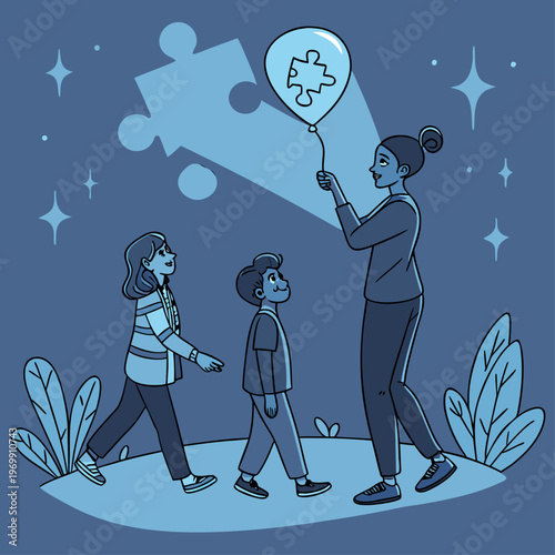 Light It Up Blue for Autism Awareness