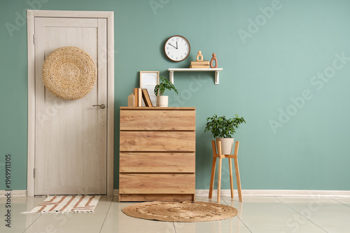 Interior of stylish room wi...