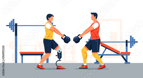 UnifiedStrength: inclusive kettlebell training for athletes with and without prosthetics