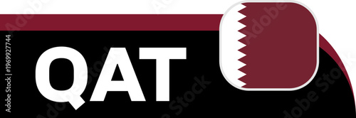 Qatar Football Team Badge