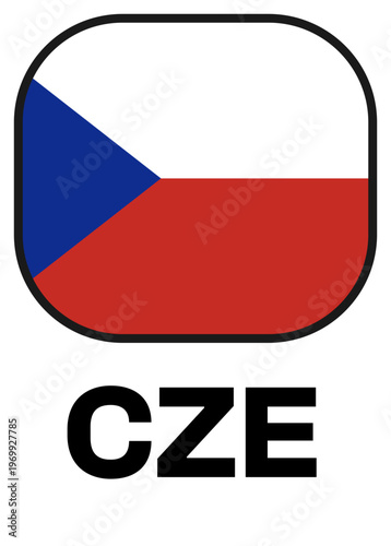 Czechia Tournament Flag Badge