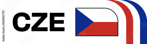 Czechia Football Flag Badge