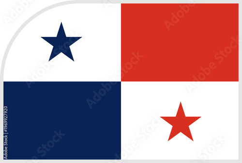 panama Flag Tournament Badge