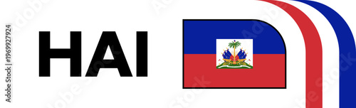 haiti Football Flag Badge