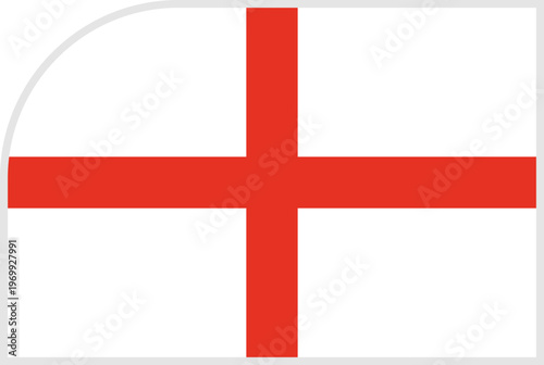 england Flag Tournament Badge