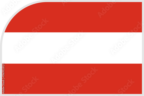 austria Flag Tournament Badge