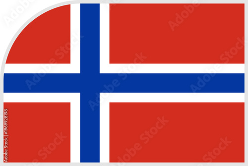 norway Flag Tournament Badge