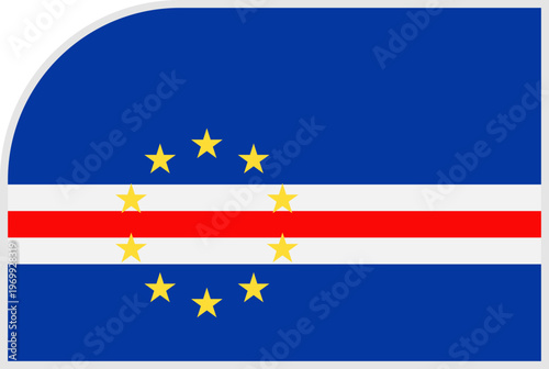 cabo verde Flag Tournament Badge