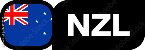 new zealand Flag Tournament Badge
