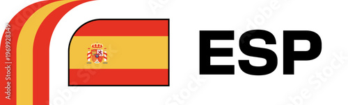 Spain Football Flag Badge