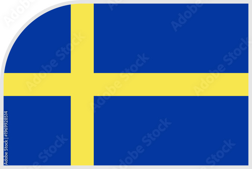 sweden Flag Tournament Badge