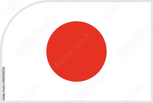 japan Flag Tournament Badge